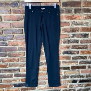 LA Class Black Stretchy Slim Fit Skinny Dress Pants Women's Size Large